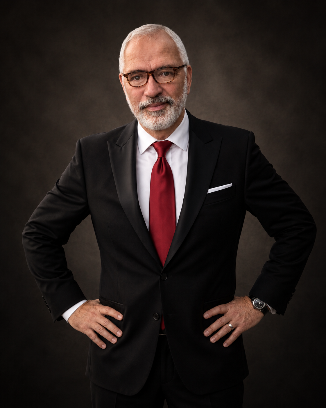 Harold Martinez standing portrait